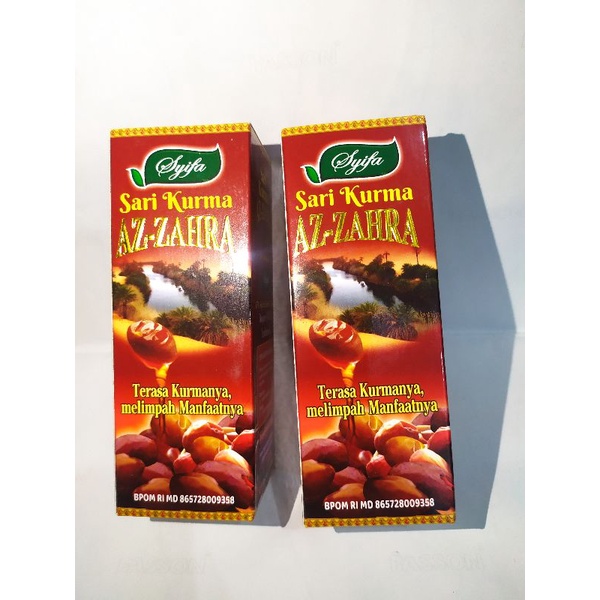 Sari Kurma AZ Zahra Az-Zahra ORIGINAL 330gr