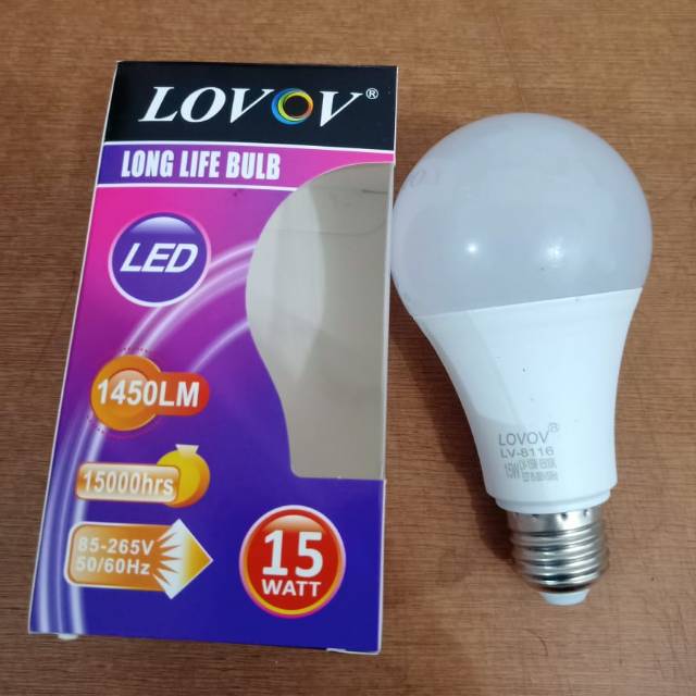 Lampu Led Bulb 15 Watt Lovov