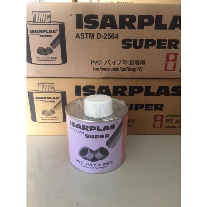 

Lem Isarplas Kuas / Lem Isarplas Kaleng / Lem Pvac / Lem Pipa - 400 Gr