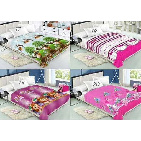 Selimut Karakter/Selimut Anak Karakter/Sprei Karakter/Selimut Kartun
