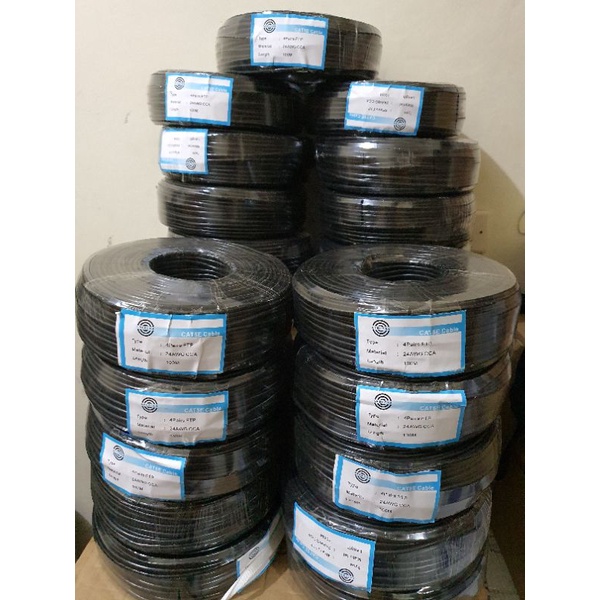 Kabel Lan FTP STP outdoor Cat 5e spectra 100M | FTP STP outdoor cat5e cat 5e spectra 100M