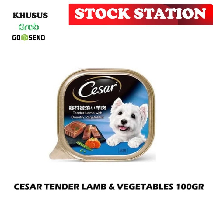 CESAR Tender Lamb 100gr (GRAB/GOSEND)