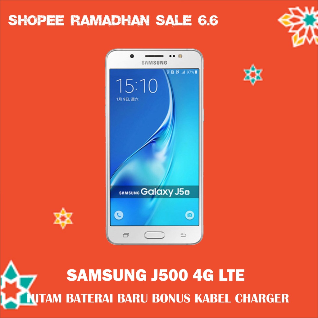 Samsung Galaxy J5 /SM-J500G/Android Samsung/Bisa WA,BBM,FB Hp Murah/ iMEI Aman/ Baterai Baru Mulus.