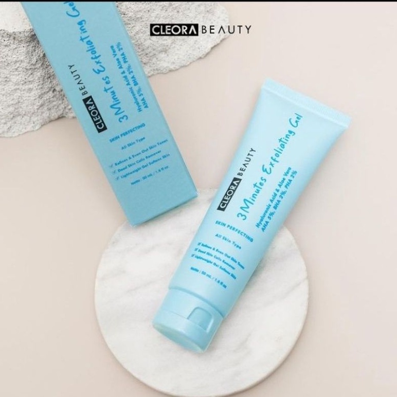 Jual Cleora Beauty 3 Minutes Exfoliating Gel Original Peeling Wajah