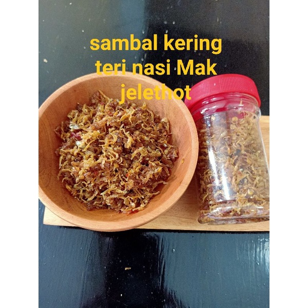 

sambal kering teri jelotot Mak Rin