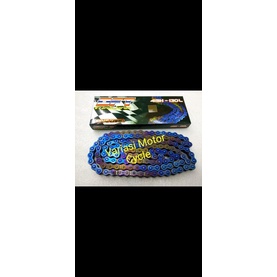 rantai DFT 415H-130L blue gold 2 tone thailand - rantai biru kuning DFT 415-130 nakri_st