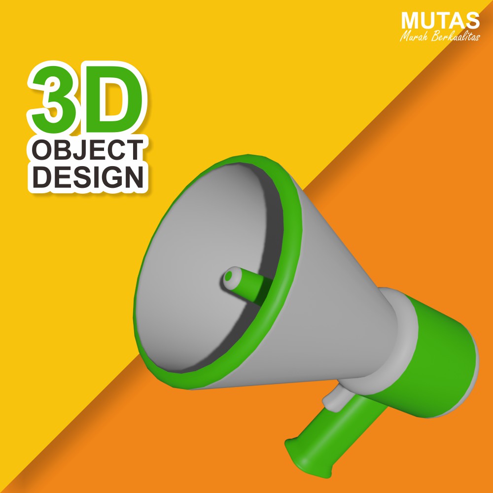 Jasa Desain Objek 3D Low Poly