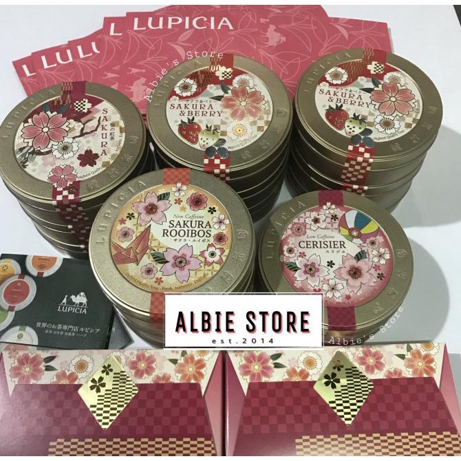 

[[BISA COD]] LUPICIA Sakura/Berry Sakura/Vert Sakura limited edition - Berry Sakura STOK TERBATAS