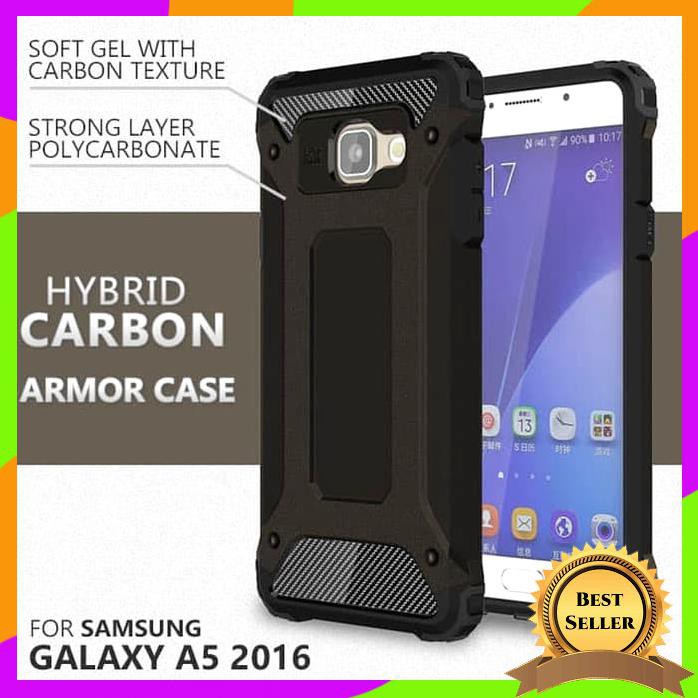 ACC HP SAMSUNG GALAXY A5 2016 HYBRID SHOCKPROOF SLIM ARMOR HARD SOFT CASE