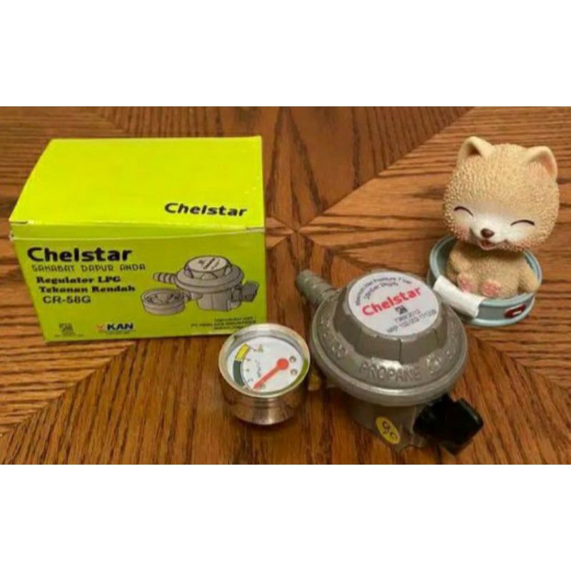 CHELSTAR  , CR - 58G , 317 REGULATOR ,  GAS  ,  LPG  METER