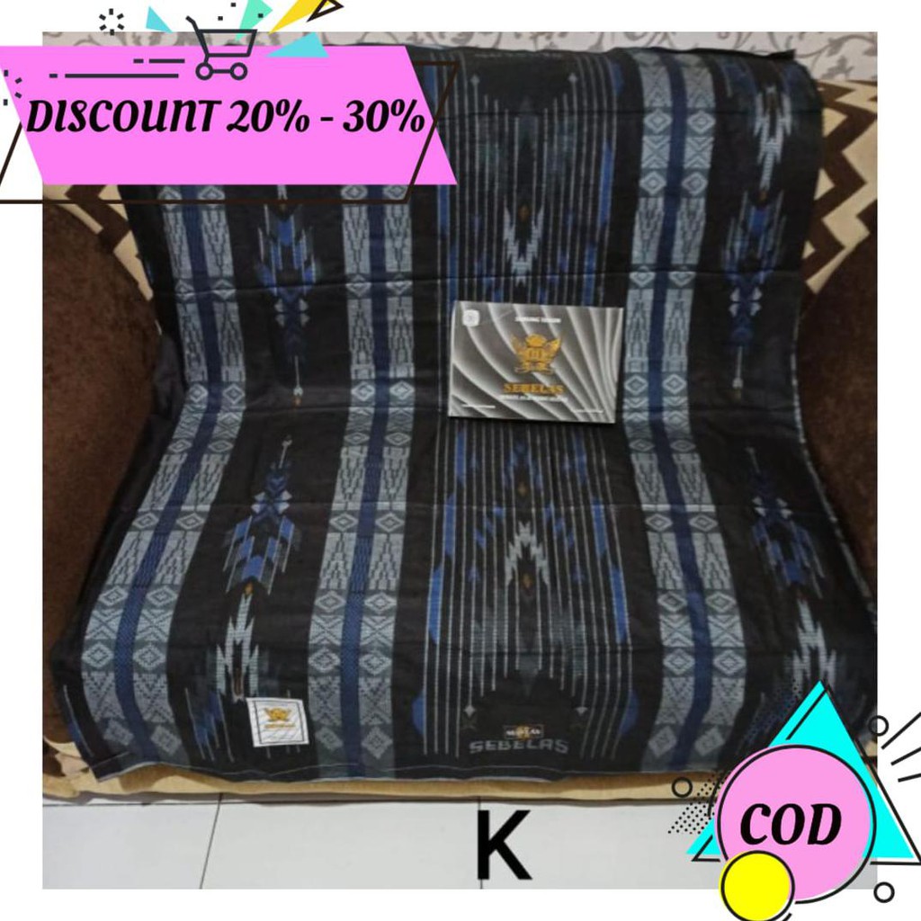 (BAYAR DITEMPAT) SEBELAS MOTIF SGE PRINT RAYON BISA UNTUK SERAGAMAN AA833