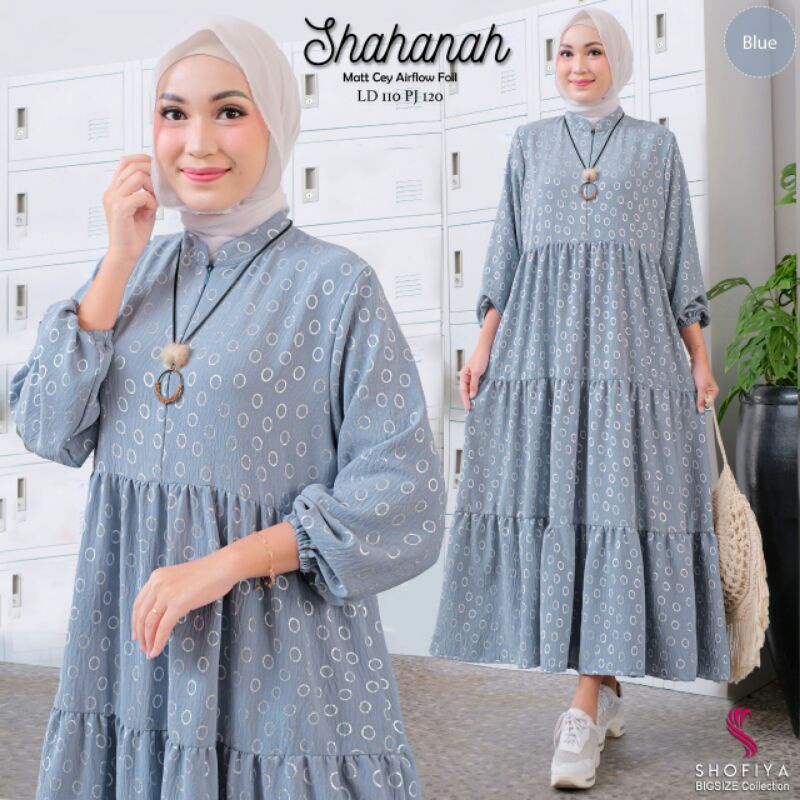 SHAHANAH Midi Dress Ori by Shofiya Fashion