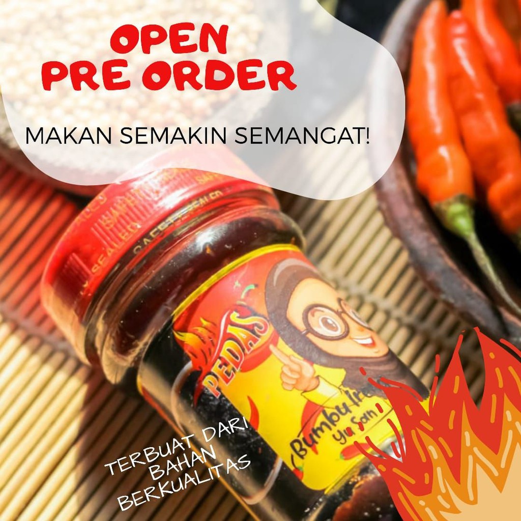 

Bumbu Instan Siap Saji Bumbu Ireng Yu San Kemasan Pedas