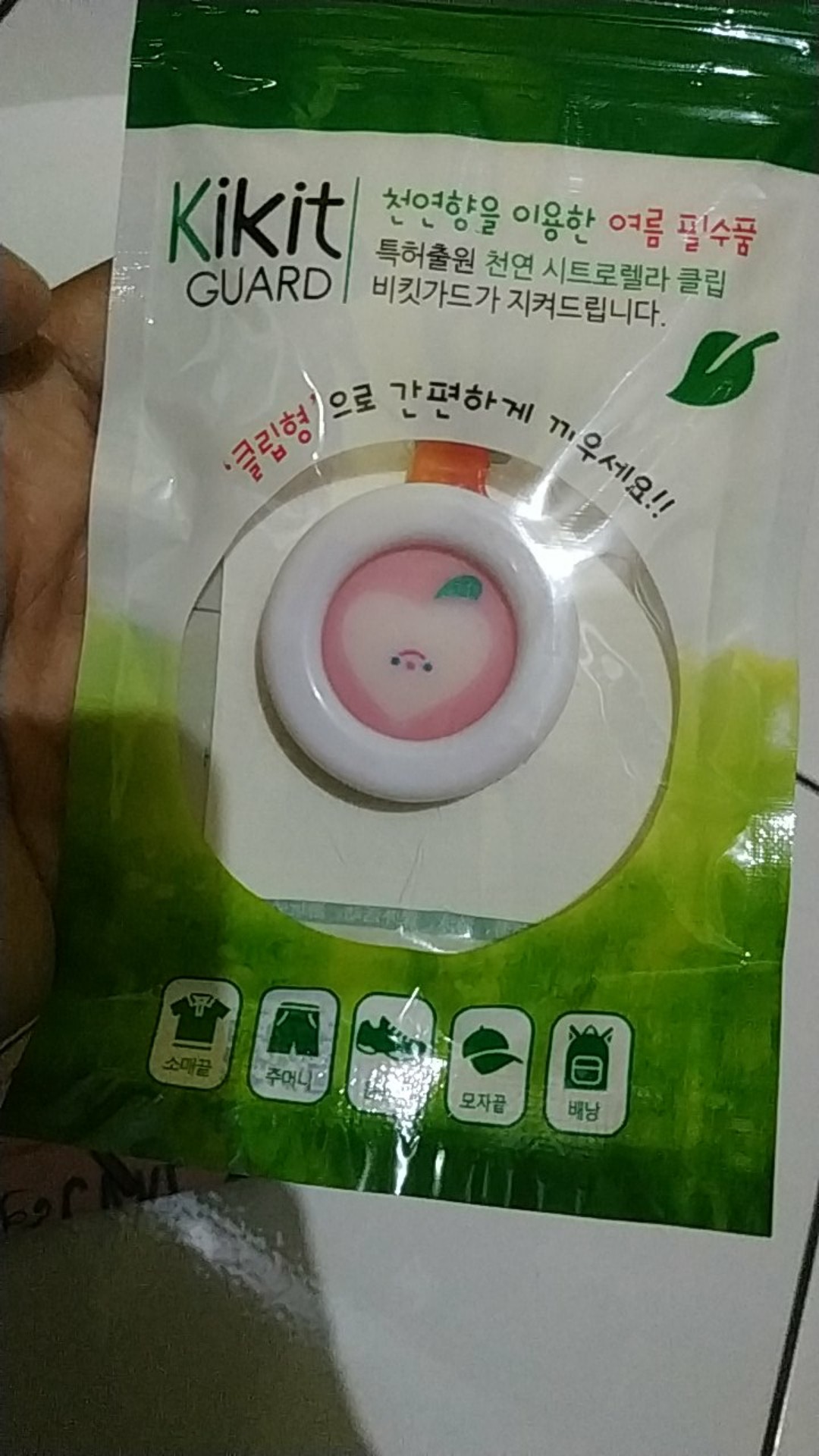 Edw Ehkt12 Klip Anti Serangga Pin Anti Nyamuk Tempelan Anti Nyamuk Klip Anti Nyamuk Penangkal Nyamuk