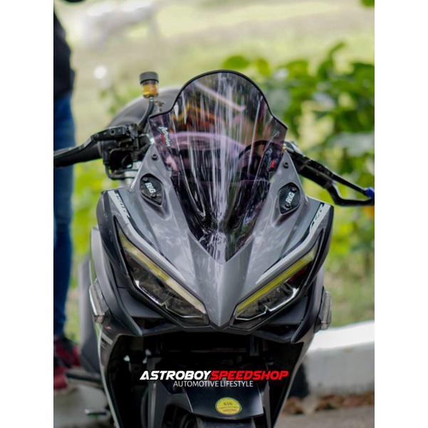 Visor jenong tinggi CBR 150R facelift 2019-2020(K45N) FREE LIST KARET