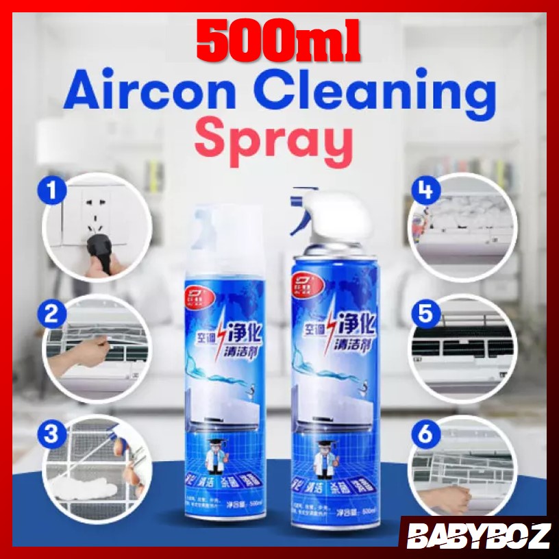Jual BABYBOZ AIR CONDITIONER AC EVAPORATOR CLEANER PEMBERSIH AC RUANGAN RUMAH MOBIL FOAM SPRAY