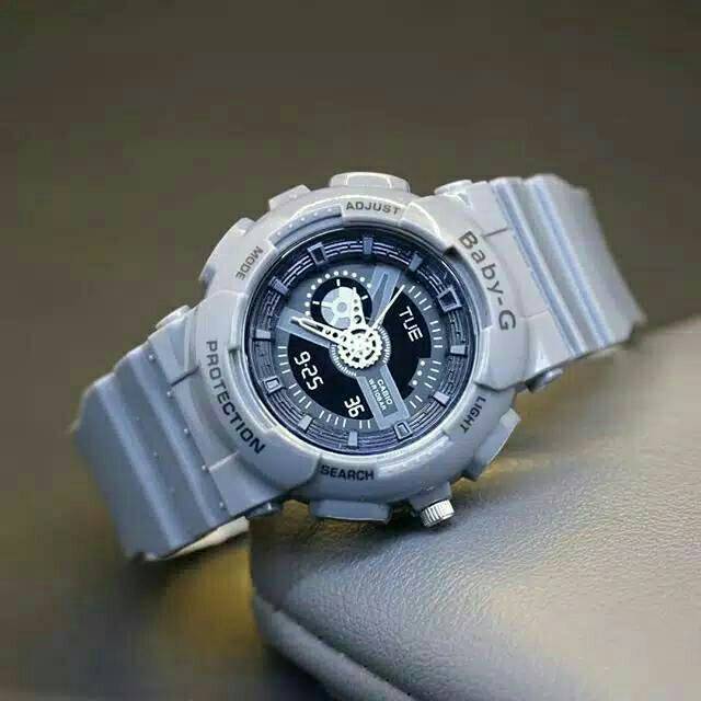 Jam Tangan Wanita Sporty Baby-G BGA110 Crono Hiasan