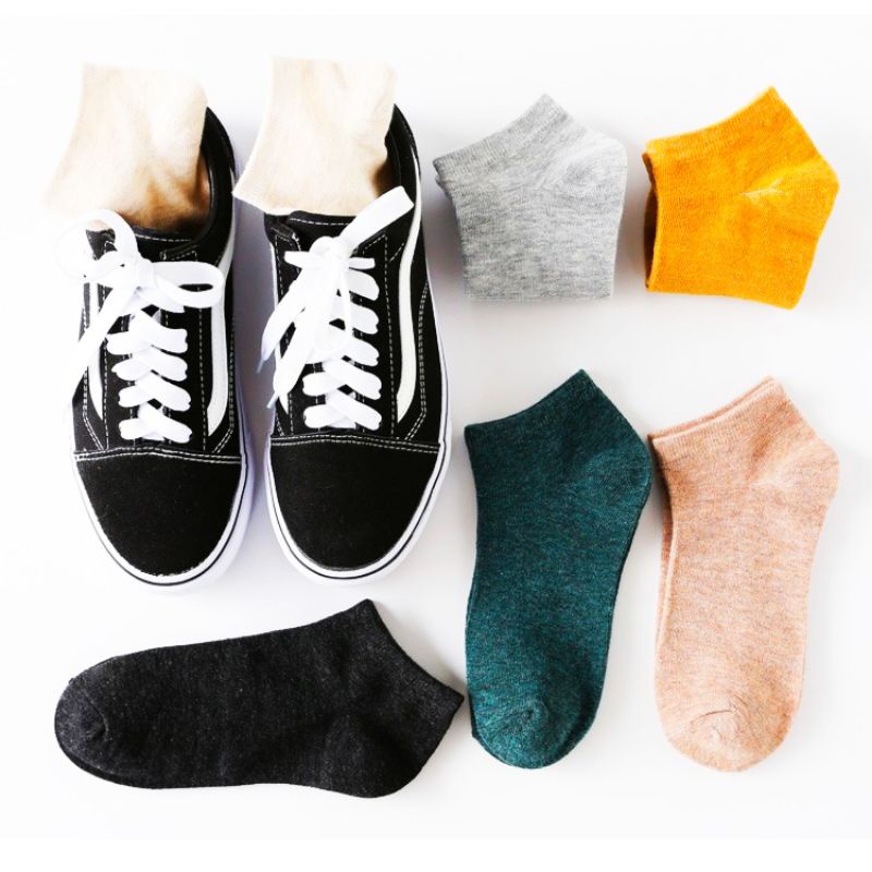 kaos kaki mata kaki polos 1pasang