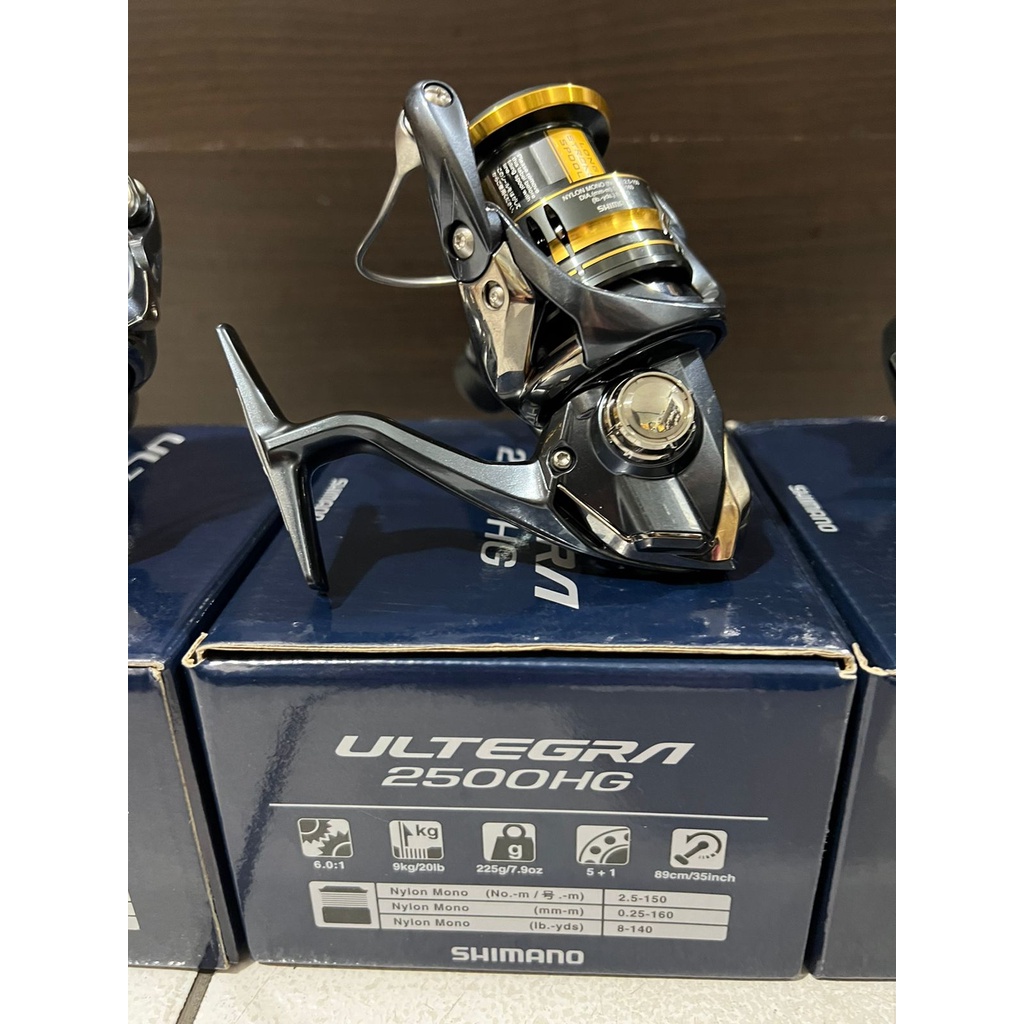 Jual Reel Shimani Ultegra 1000 / 2500HG / C3000XG New Model 2021 ...