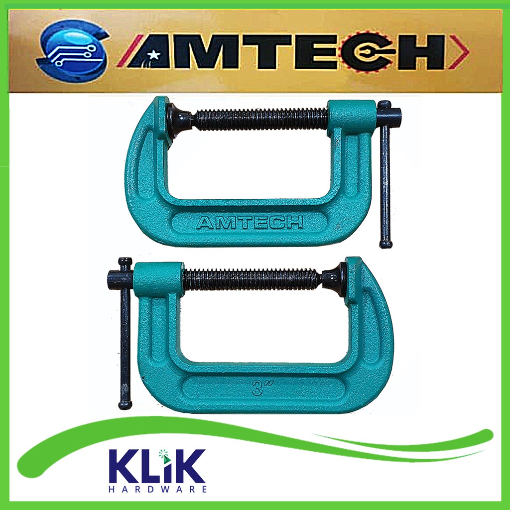 Amtech Klem C 3 Inch Catok Penjepit Clamp C 75 mm