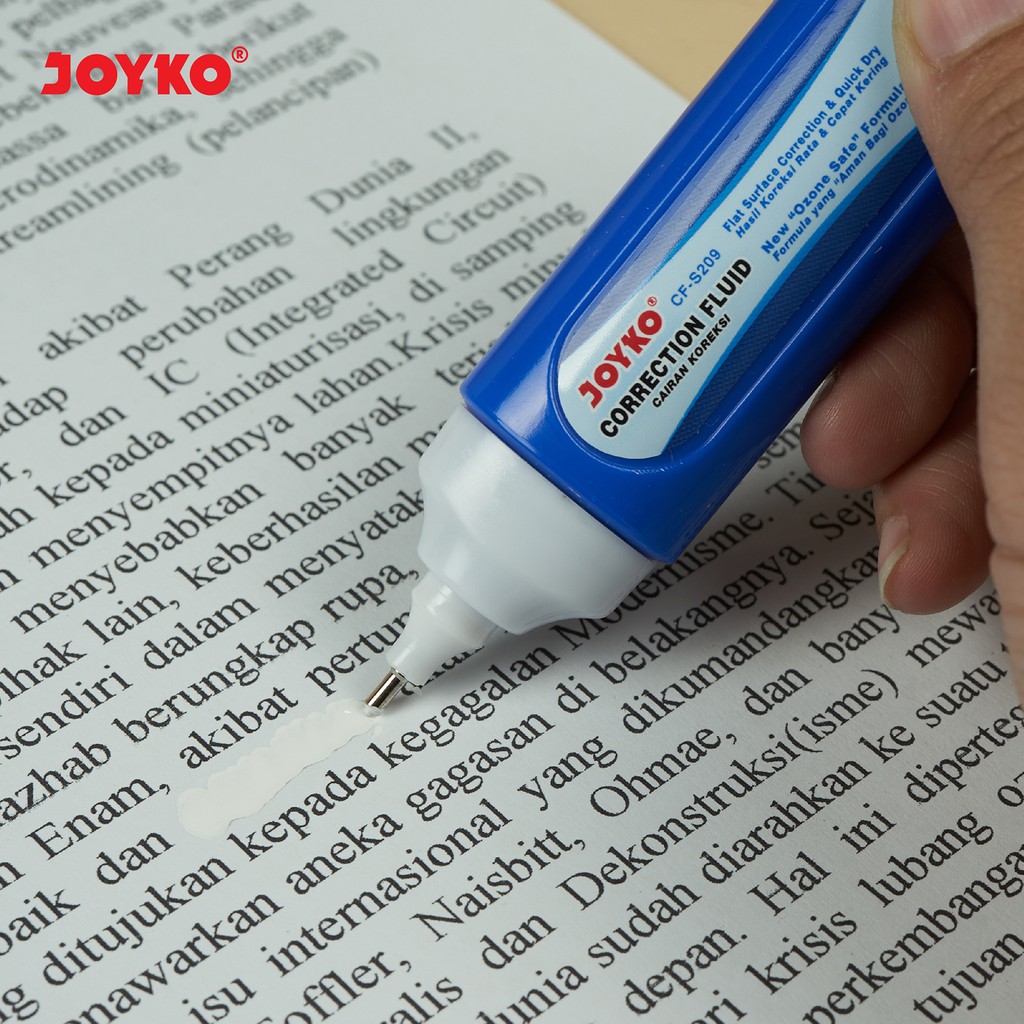Tipex Cair Joyko Correction Fluid Metal Tip CF-S209