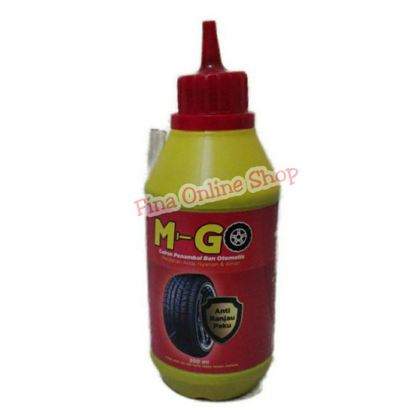 M-One / M-Go Tyre Super Sealant Cairan Anti Bocor Ban Motor Tubeless Anti Ranjau Paku [350 mL]