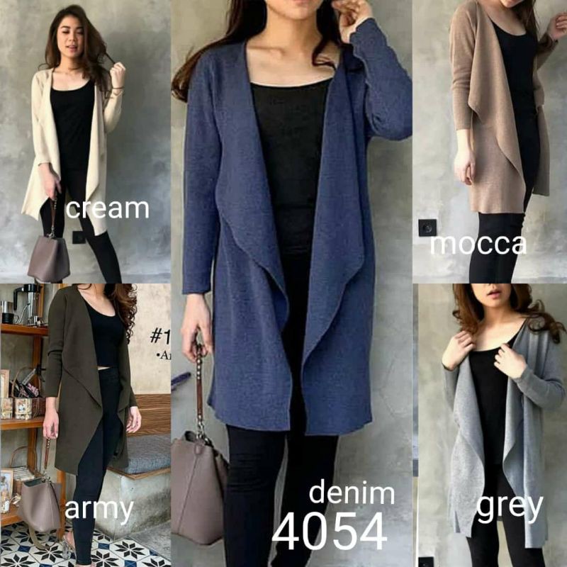 Cardigan Rajut Import Layer Idris NBN (4054)