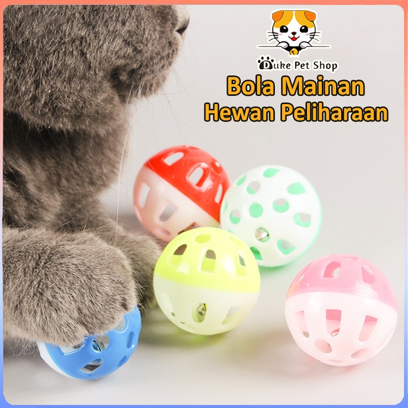 Mainan kucing Bola Lonceng Mancing Anjing dan Kucing