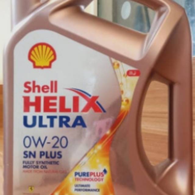 Shell Helix Ultra SN Plus Mobil Fully Synthetic 0W 20 4 Liter Galon jamin ASLI