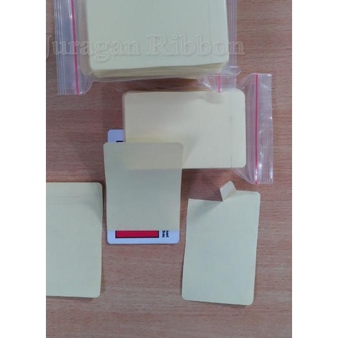 

✼ Stiker vinil Inkjet id card , ukuran sesuai dengan id card isi 100 pcs ►