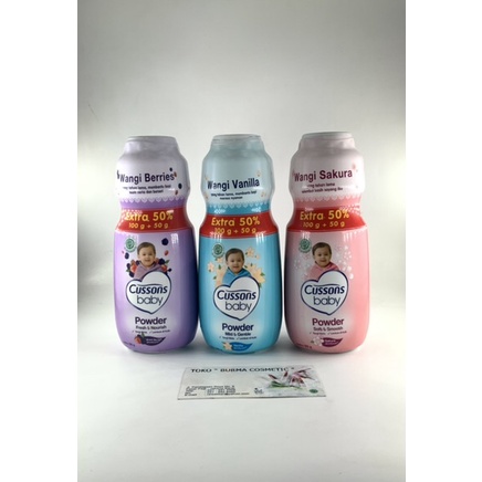 CUSSONS BABY POWDER BEDAK BAYI 100 GR + 50 GR