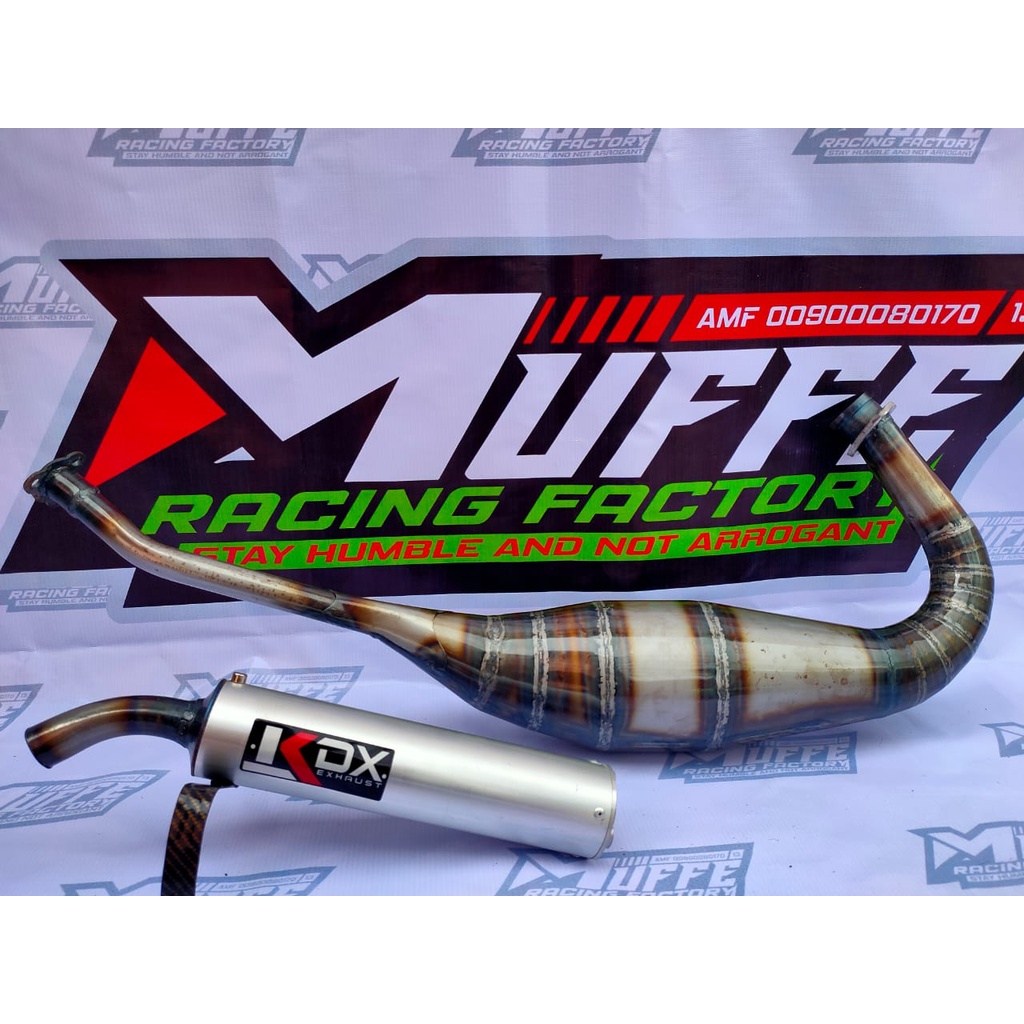 Knalpot KDX Ninja RR/SS/R Plat Karat//knalpot ninja galpanis kdx//KNALPOT NINJA KDX R.RR.SS.KRR. SUA