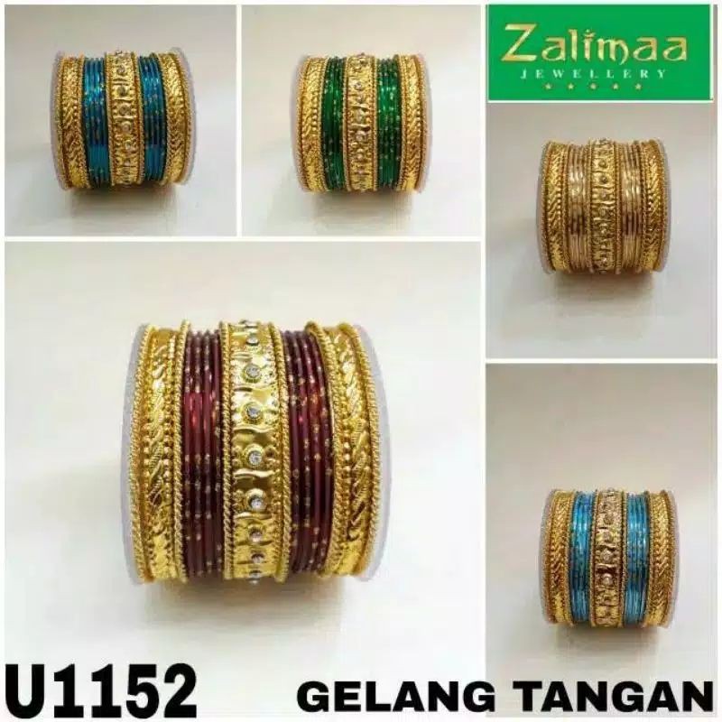gelang india/gelang keroncong india/gelang pengantin india/gelang warna india