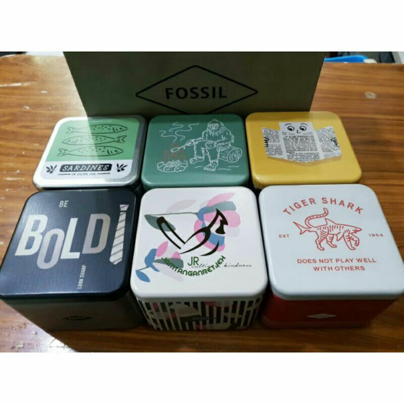 kotak jam tangan fossil fulset box original