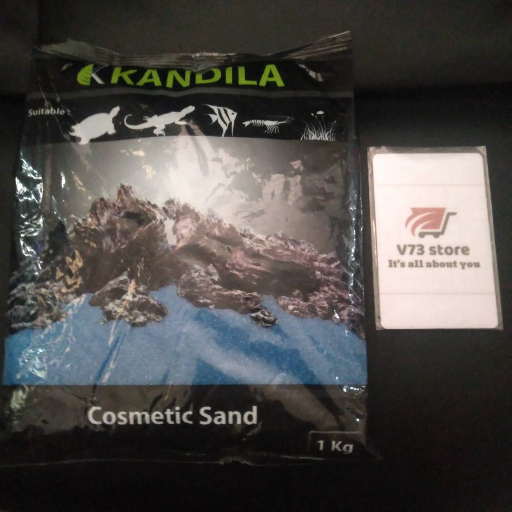 KANDILA PASIR SILIKA  1 KG COSMETIC SAND PASIR SILICA AQUASCAPE WARNA