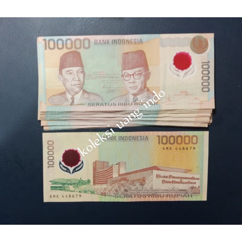 100rb polimer th 1999 uang kuno