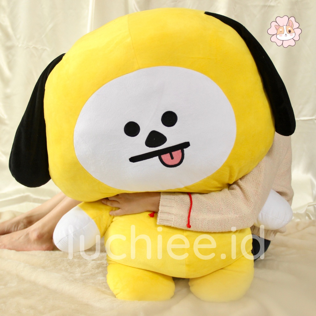BONEKA CHIMMY BTS BT21 JUMBO 1,2 METER SNI UNOFFICIAL BERDIRI