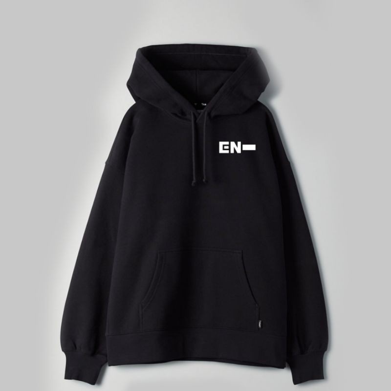 HOODIE UNISEX EN- LOGO /// JUMPER UNISEX ALA KOREA FLEECE TEBAL PREMIUM HALUS KEKINIAN TERBARU''