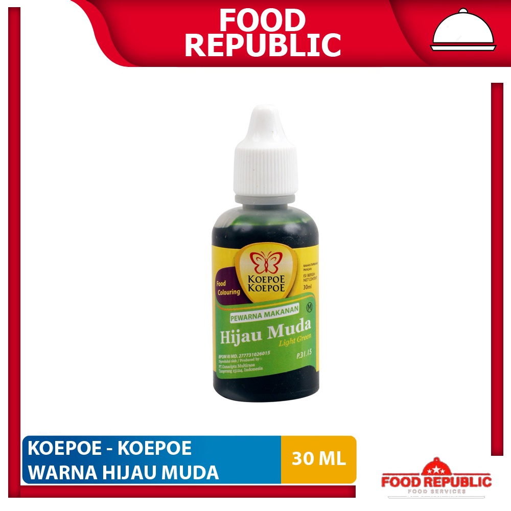 KOEPOE KOEPOE PEWARNA MAKANAN 30 ML FOOD COLORING  MINUMAN KUE HALAL