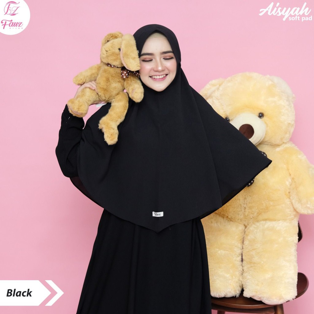 BERGO AISYH SOFT PAD BY FAUZ HIJAB SYARI MURAH TERBARU