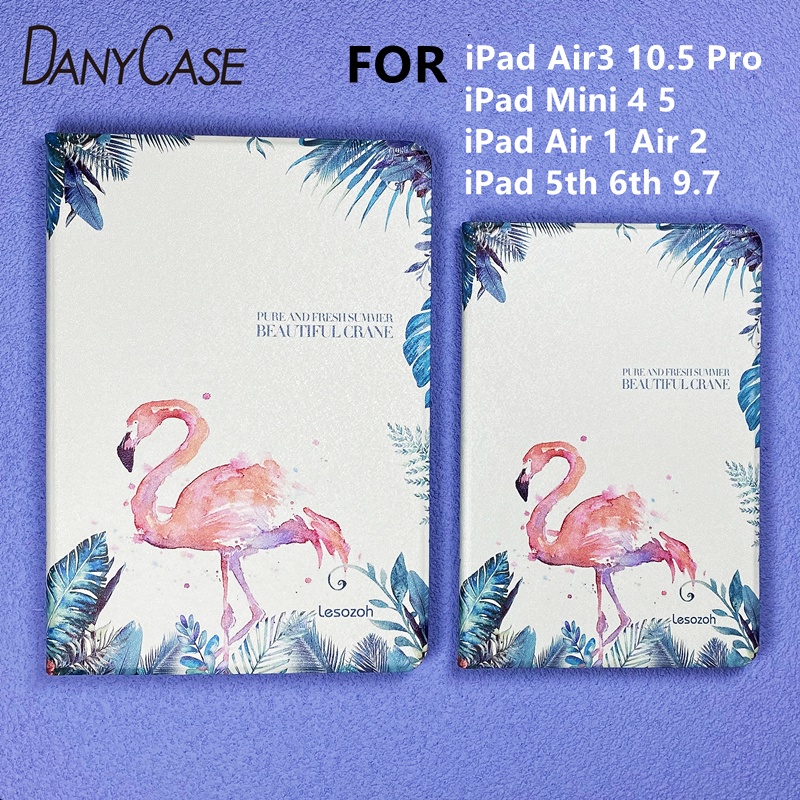 Danycase Casing iPad 2018 8th 7th 9.7 Generation Mini 4 5 Dengan Auto Wake / Sleep Viewing Stand A211