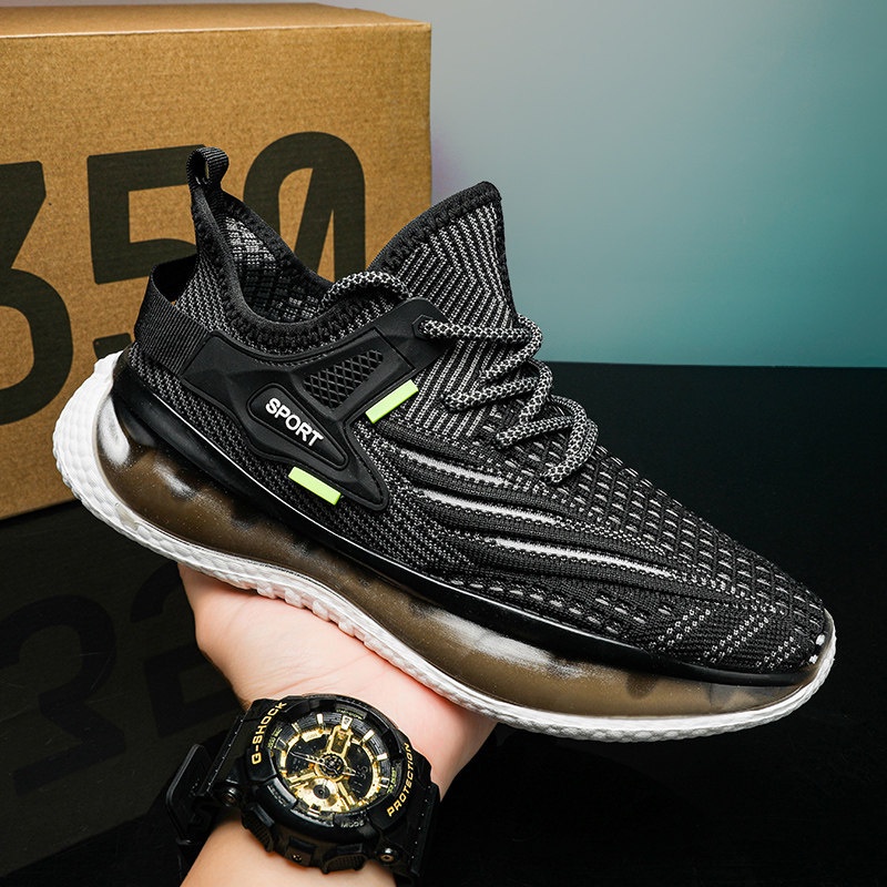 JAKARTAWHOLESALE [COD] 117824 SEPATU OLAHRAGA PRIA SNEAKERS CASUAL SPORT IMPORT BERTALI NYAMAN DIPAKAI MURAH