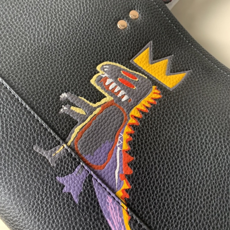 Coach X Jean Michel Basquiat Dempsey Carryall (C5661)