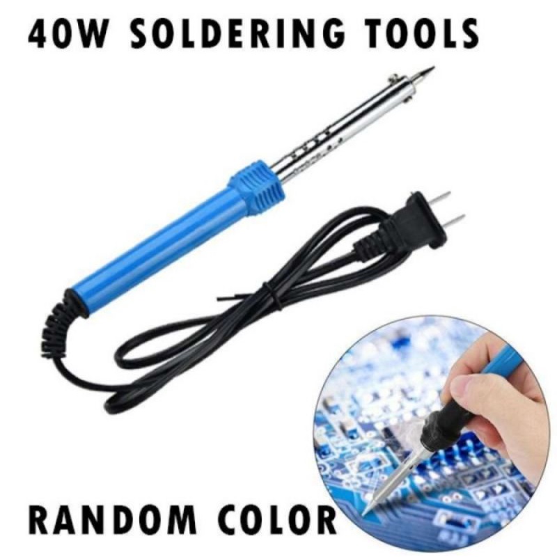 solder listrik alat solder patri soldering iron 40 watt colokan bulat / gepeng