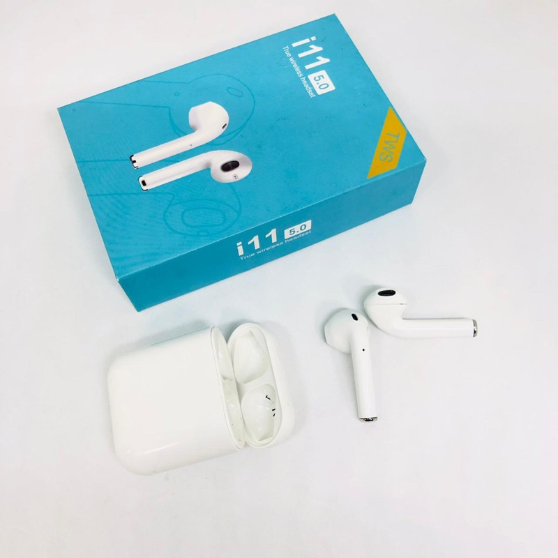 Ready Stok Handsfree / Headset Bluetooth i11 TWS - Wireless Earphone