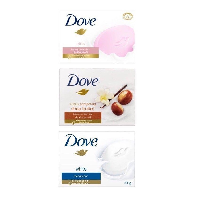 DOVE Bar Soap Original Shea Butter Pink 100gr / Sabun Batang