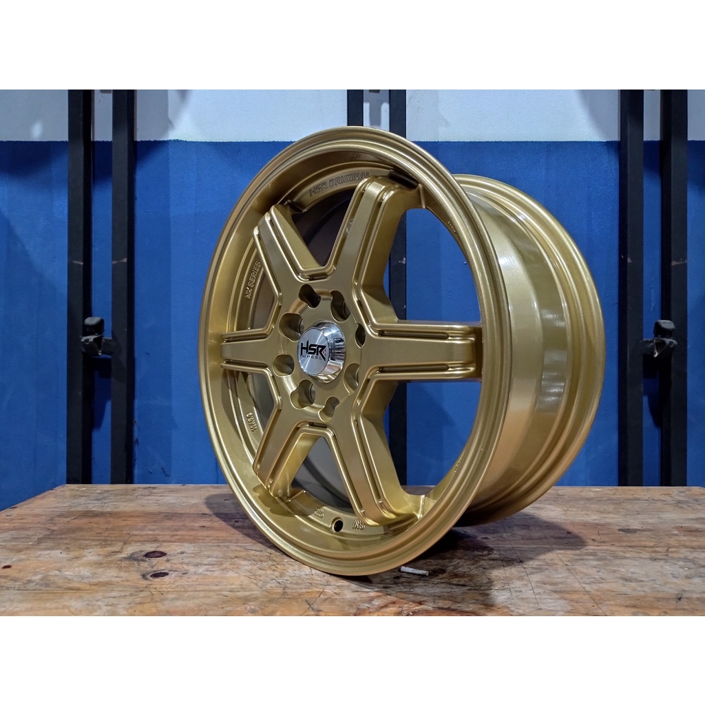 Velg Mobil Avanza Ring 15 HSR MINAS HSR R15 Lebar 6,5 Baut 4 Murah