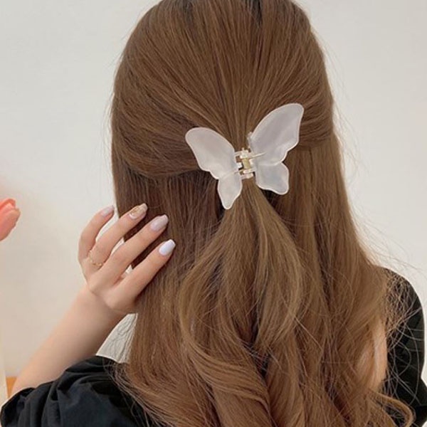 jepit rambut kupu kupu butterfly hairclip jje074(1C4)