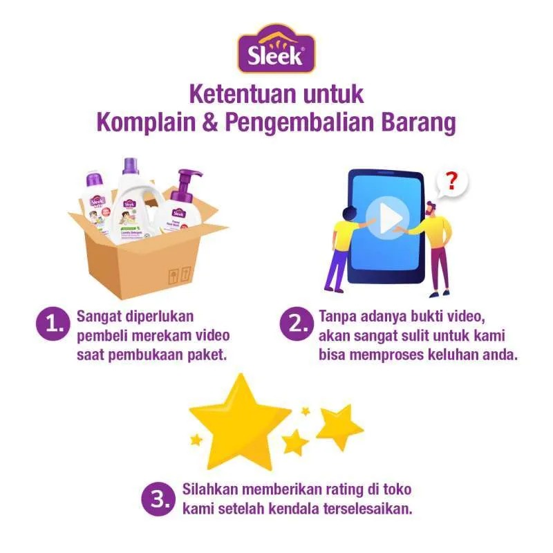 Sleek Hand Wash Lemon 4L Sabun Cuci Tangan 4L Jerigen antibacterial Vit E