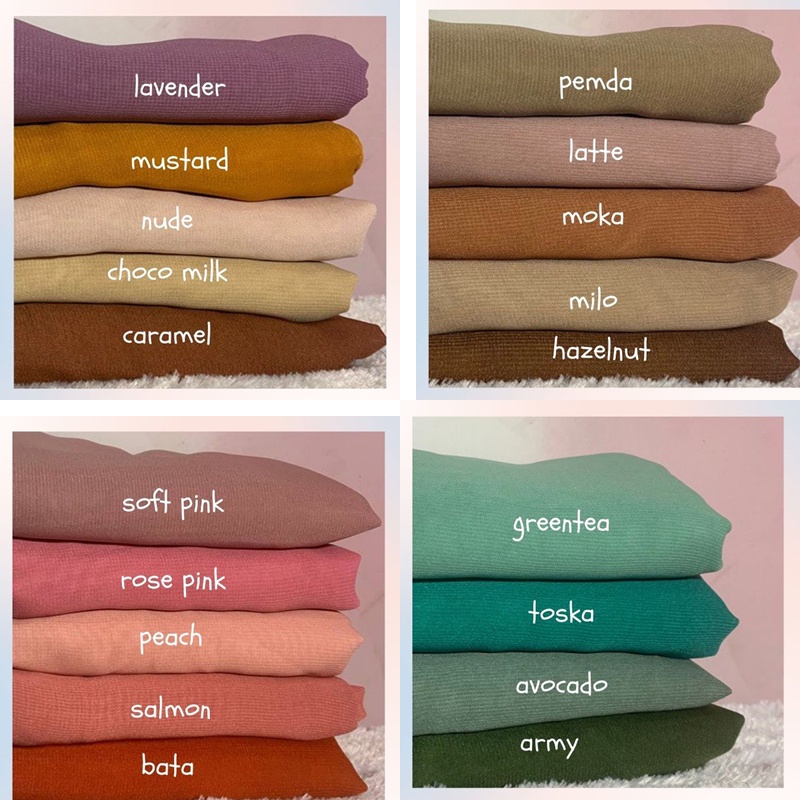 JILBAB RESLETING/JILBAB SEGI EMPAT RESLETING INSTAN ZIPPER/BELLA SQUARE INSTAN ALICE